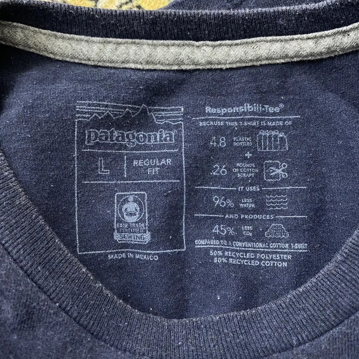 Patagonia PATAGONIA POLAR BEAR Outdoor Regular Fit Tee Shirt Top Long Size US L / EU 52-54 / 3 - 5 Thumbnail
