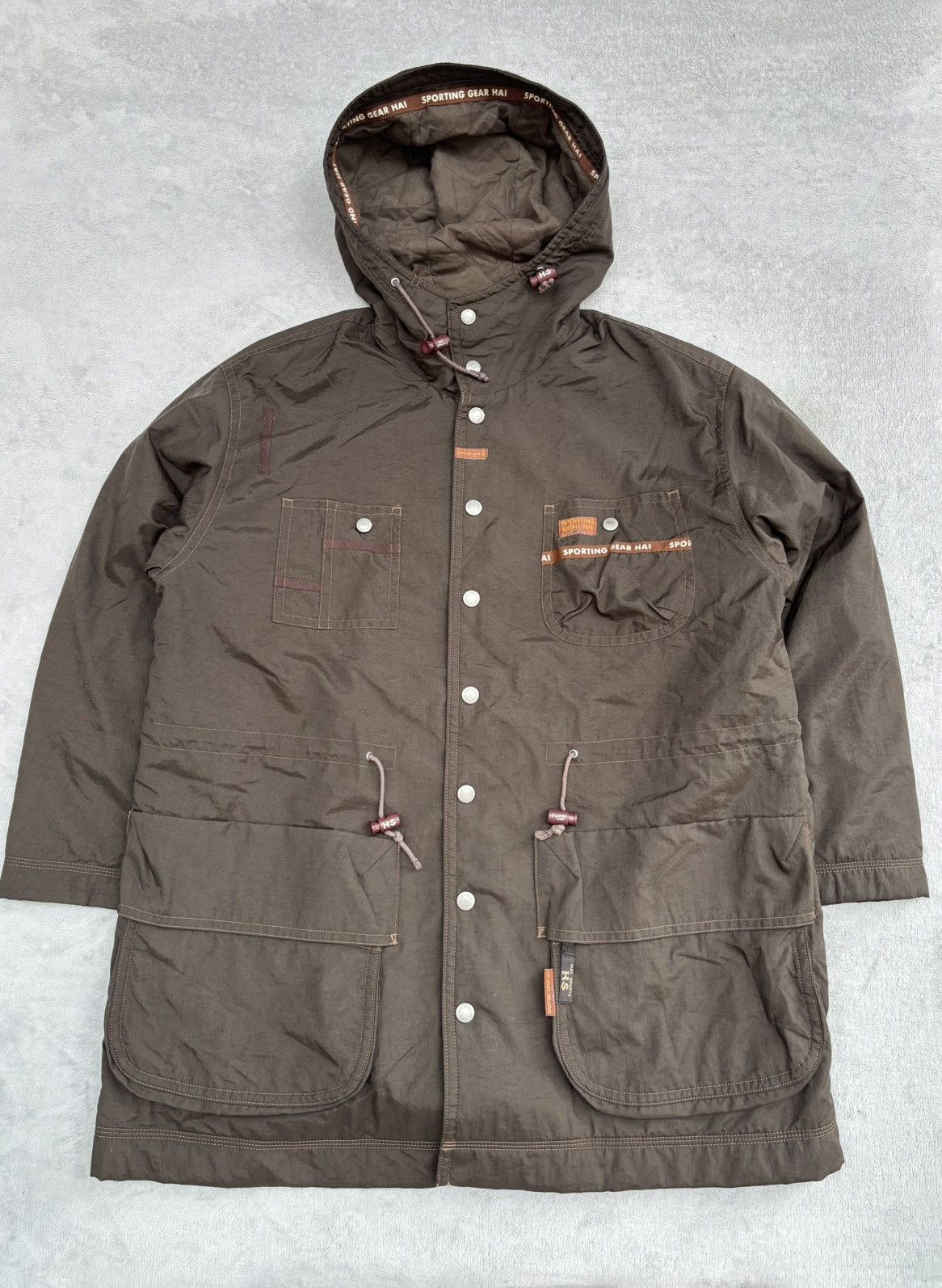 Hai Sporting Gear 80s Hai Sporting Gear by Issey Miyake Utility Field Parka Size US M / EU 48-50 / 2 - 5 Thumbnail