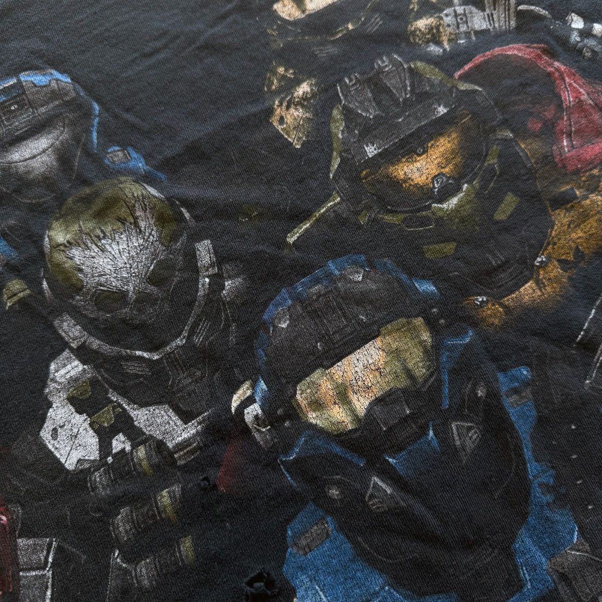 Vintage 2010 Vintage Halo Reach Noble Team Tee Size US XL / EU 56 / 4 - 8 Thumbnail