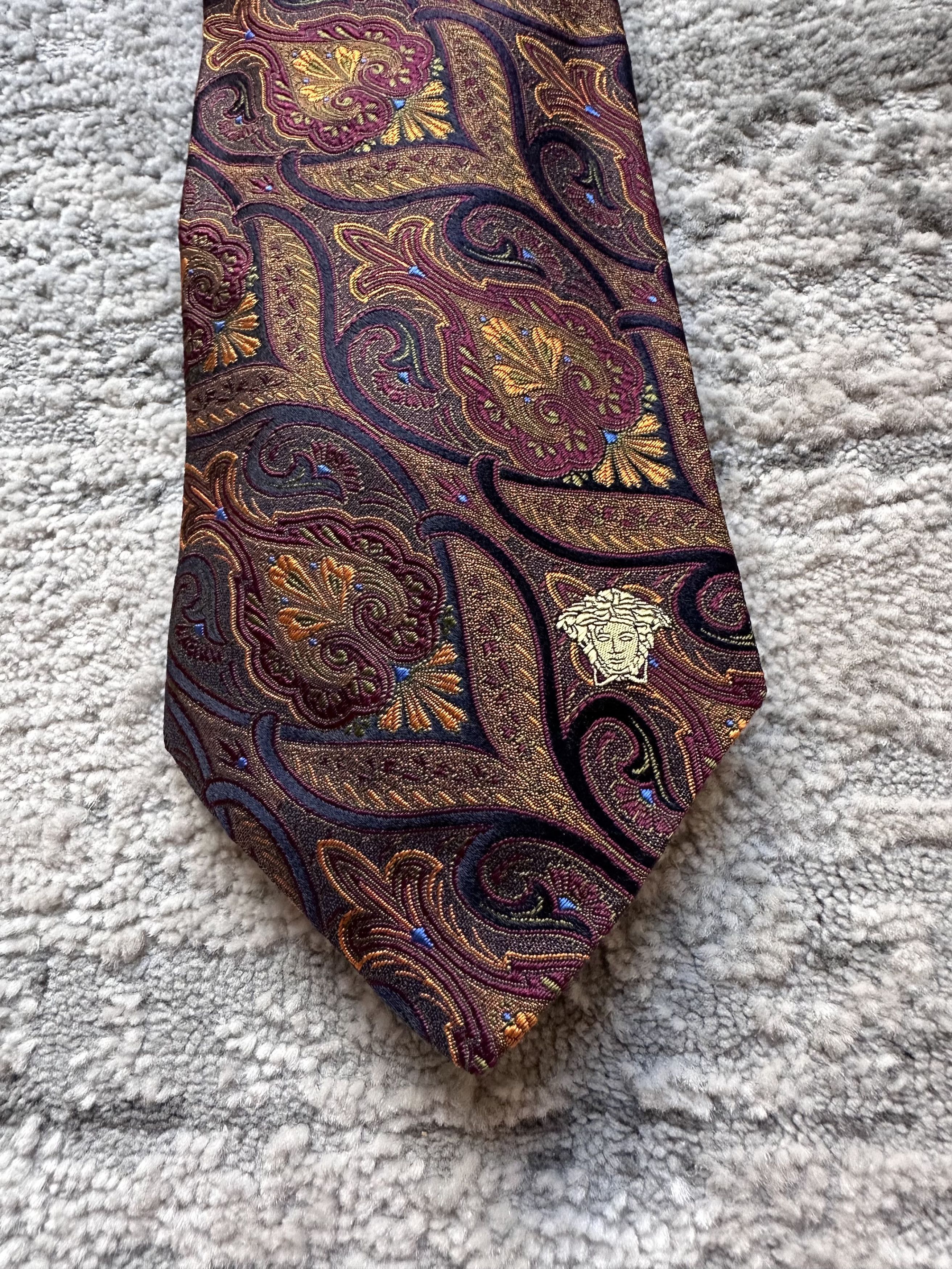Versace Versace tie Size ONE SIZE - 2 Thumbnail