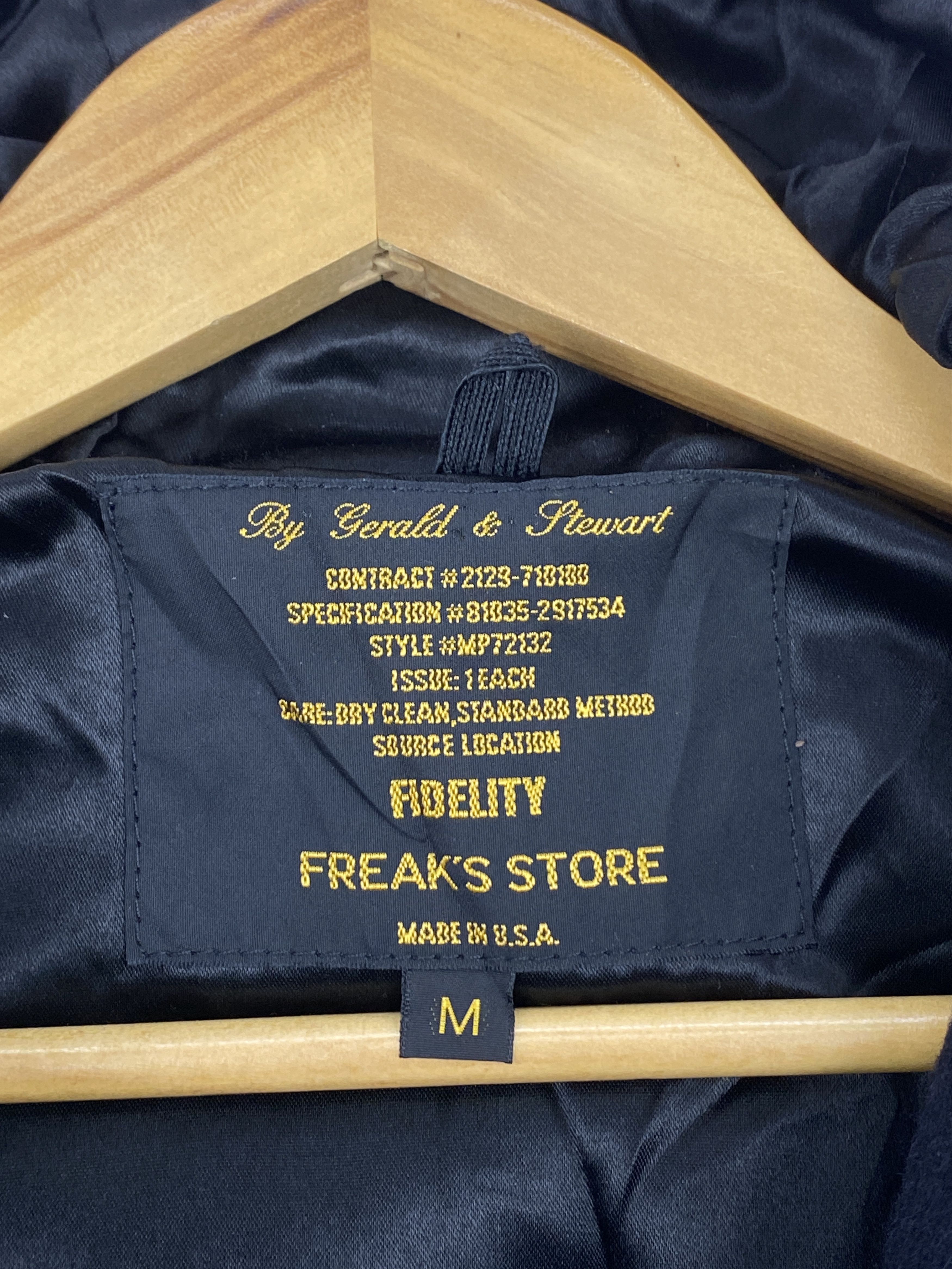 Fidelity Fidelity By Gerald & Stewart Duffle Coat Wool Jacket JA0052 Size US M / EU 48-50 / 2 - 5 Thumbnail