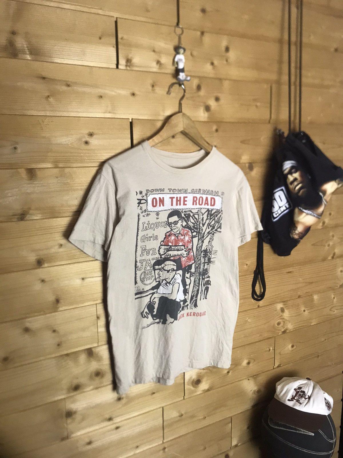 Vintage Jack Kerouac t-shirt Size US S / EU 44-46 / 1 - 1 Thumbnail