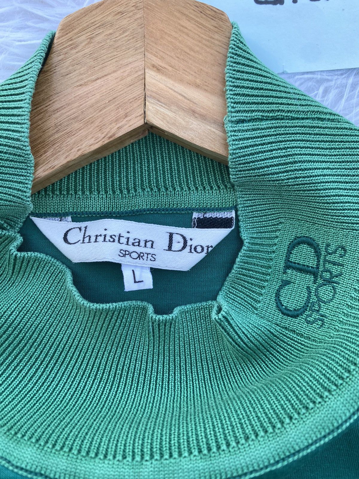 Christian Dior Monsieur Rare Vintage Christian Dior CD Sports Longsleeve Size US M / EU 48-50 / 2 - 10 Thumbnail