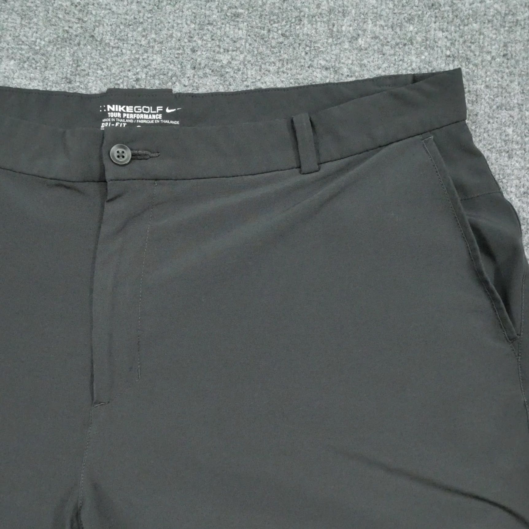 Nike Nike Shorts Mens 40 Black Golf Dri Fit Casual Adult Lightrweight Short Size US 40 / EU 56 - 2 Thumbnail
