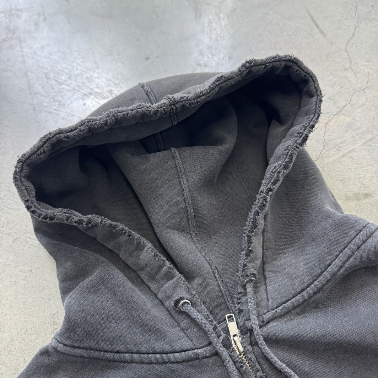 Harley Davidson Vintage Faded Harley Davidson Black Flame Sleeve Zip Hoodie Size US L / EU 52-54 / 3 - 12 Thumbnail