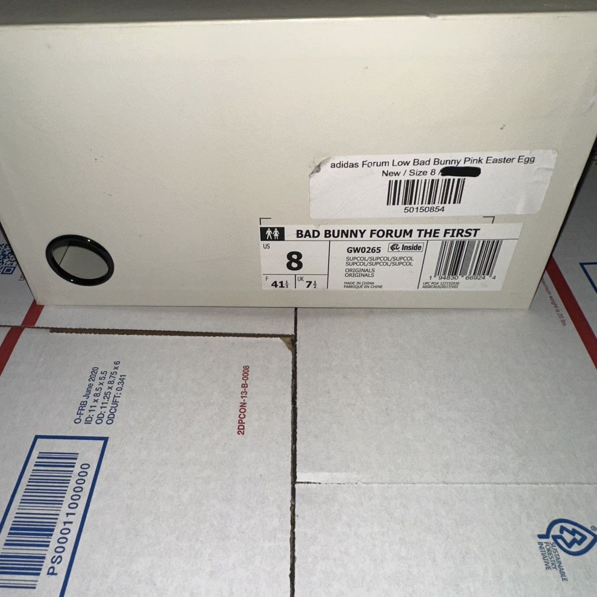Adidas Bad Bunny Forum Low - Easter Egg / VNDS Size US 8 / EU 41 - 20 Thumbnail