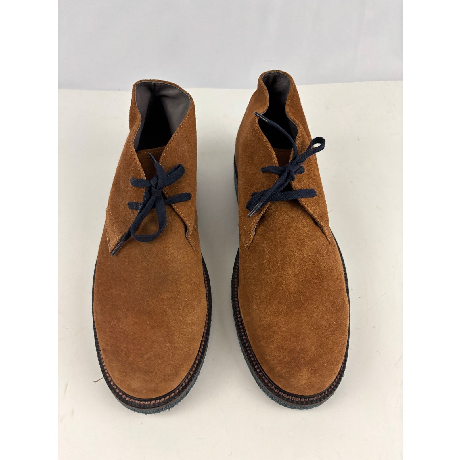Donald Pliner Donald J. Pliner Levi Chukka Boots Calf Suede Cognac 8 M Size US 8 / EU 41 - 12 Thumbnail