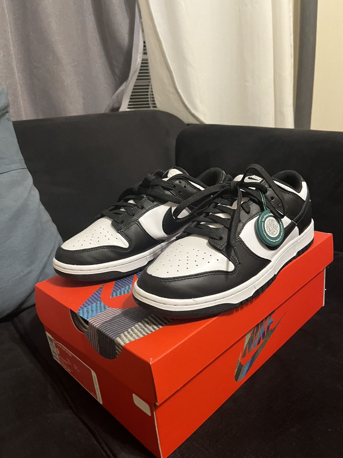 Nike Nike Dunk Low Retro - White Panda Size US 9 / EU 42 - 6 Thumbnail