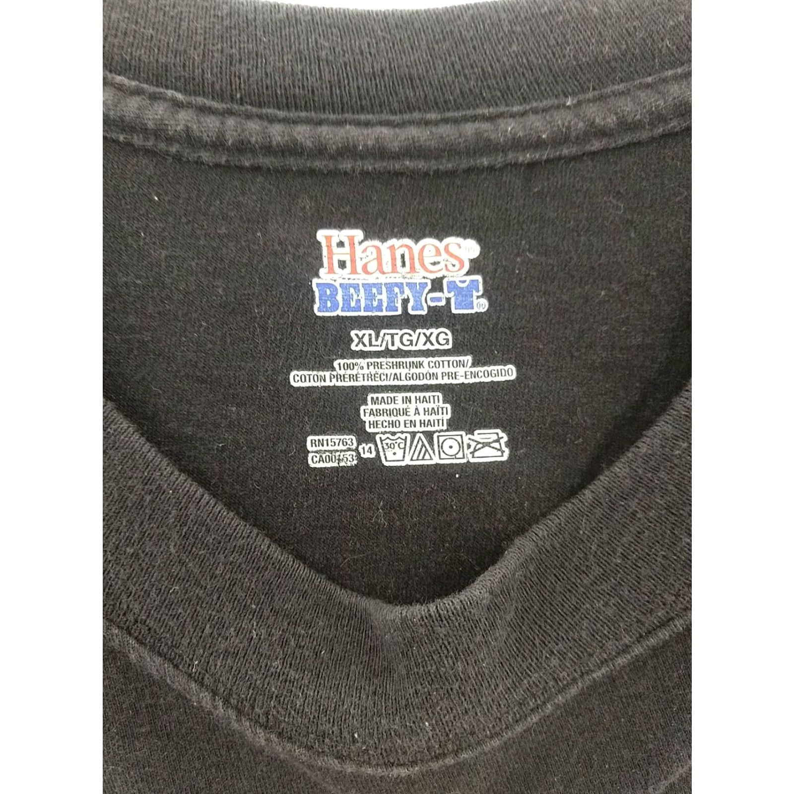 Hanes Hanes Beefy-T Garth Brooks 2014 Concert Tour Country Music T Shirt Size XL Black Crew Neck Men Short Sleeve Graphic Tee Size US XL / EU 56 / 4 - 5 Thumbnail