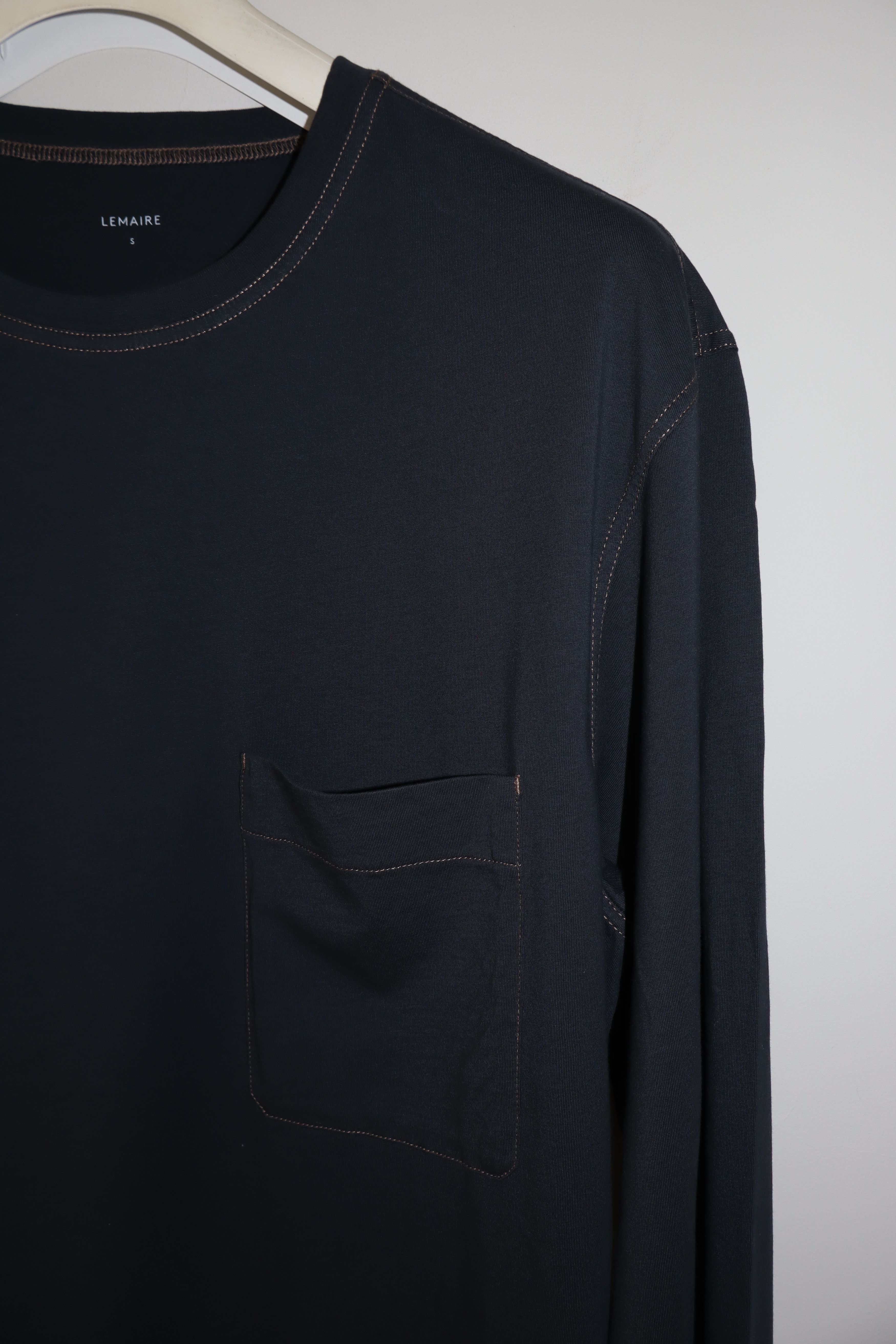 Lemaire Contrasting stitches t-shirt Size US XS / EU 42 / 0 - 2 Thumbnail