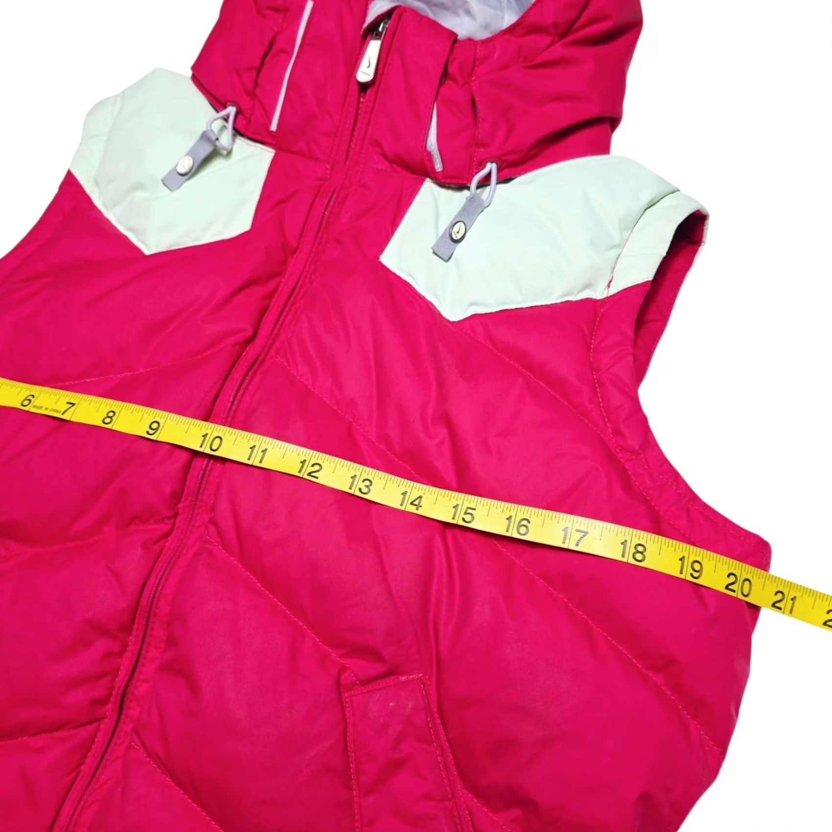 Nike Nike Snowboarding Vest Puffer Pink Goose Down Recco Y2k Size Medium Womens Size M / US 6-8 / IT 42-44 - 7 Thumbnail