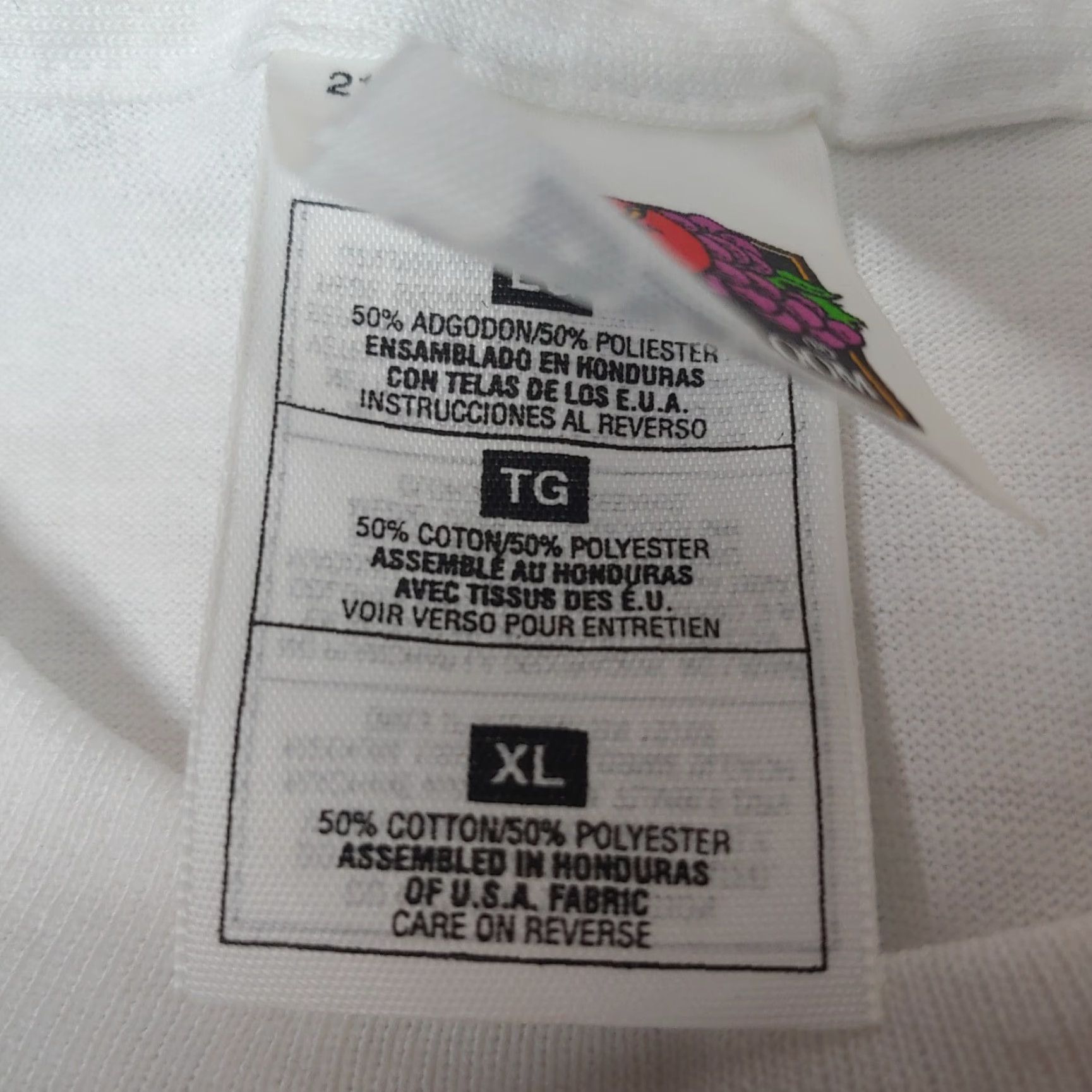 Fruit Of The Loom VINTAGE Fruit of the Loom Shirt XL Men White Single Stitch Volunteer Firefighters EMS Graphic Print Fire & EMS Hero 100% Cotton T-Shirt Size US XL / EU 56 / 4 - 6 Thumbnail