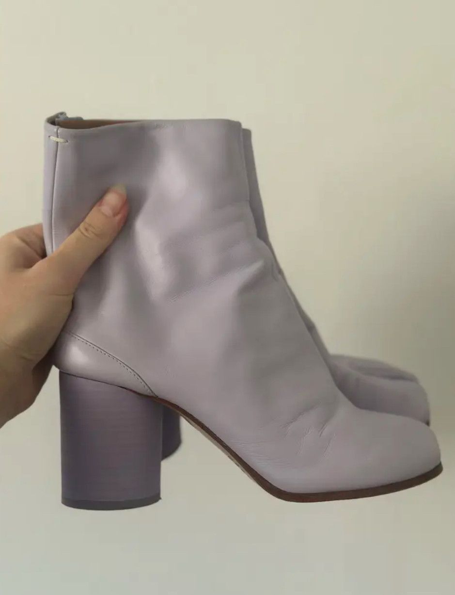 Maison Margiela Tabi ankle boots in lilac Size US 8 / IT 38 - 5 Thumbnail