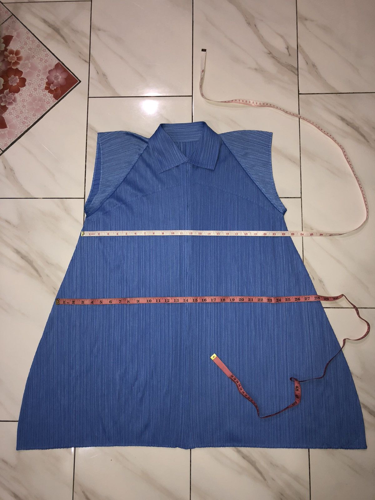 Pleats Please Issey Miyake Pleats Please Issey Miyake Crinkle Midi Dress Size M / US 6-8 / IT 42-44 - 22 Thumbnail