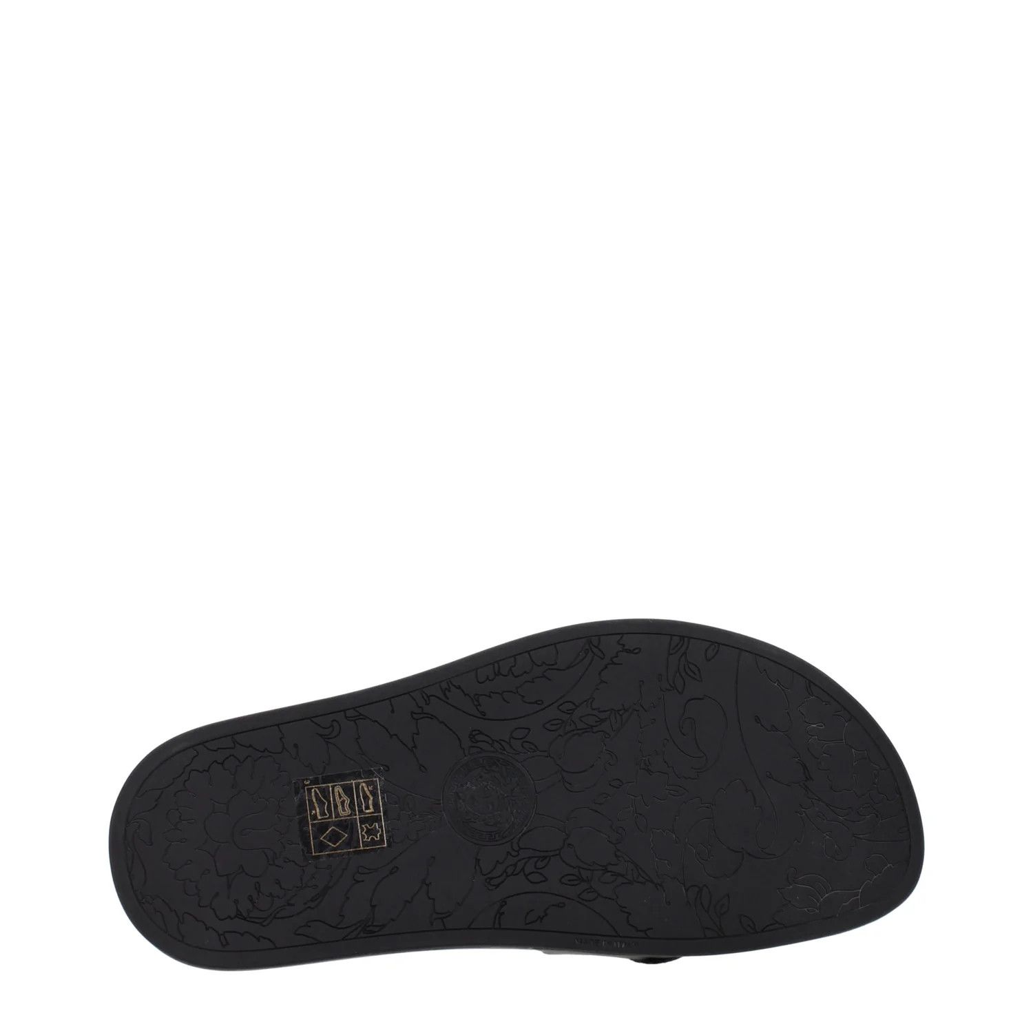 Versace ob1o1e0125 Leather Slippers in Black Size US 5 / IT 35 - 5 Thumbnail