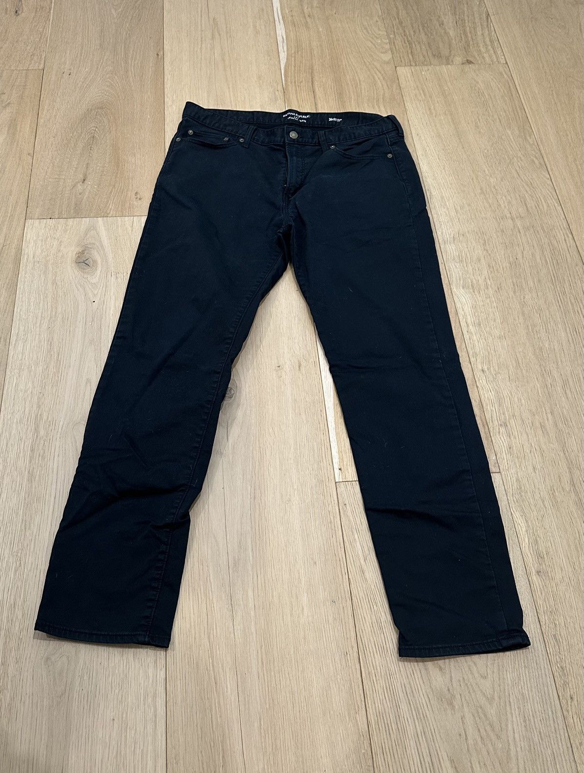 Banana Republic Banana Republic Travel Jean Black 36 x 32 Size US 36 / EU 52 - 1 Thumbnail