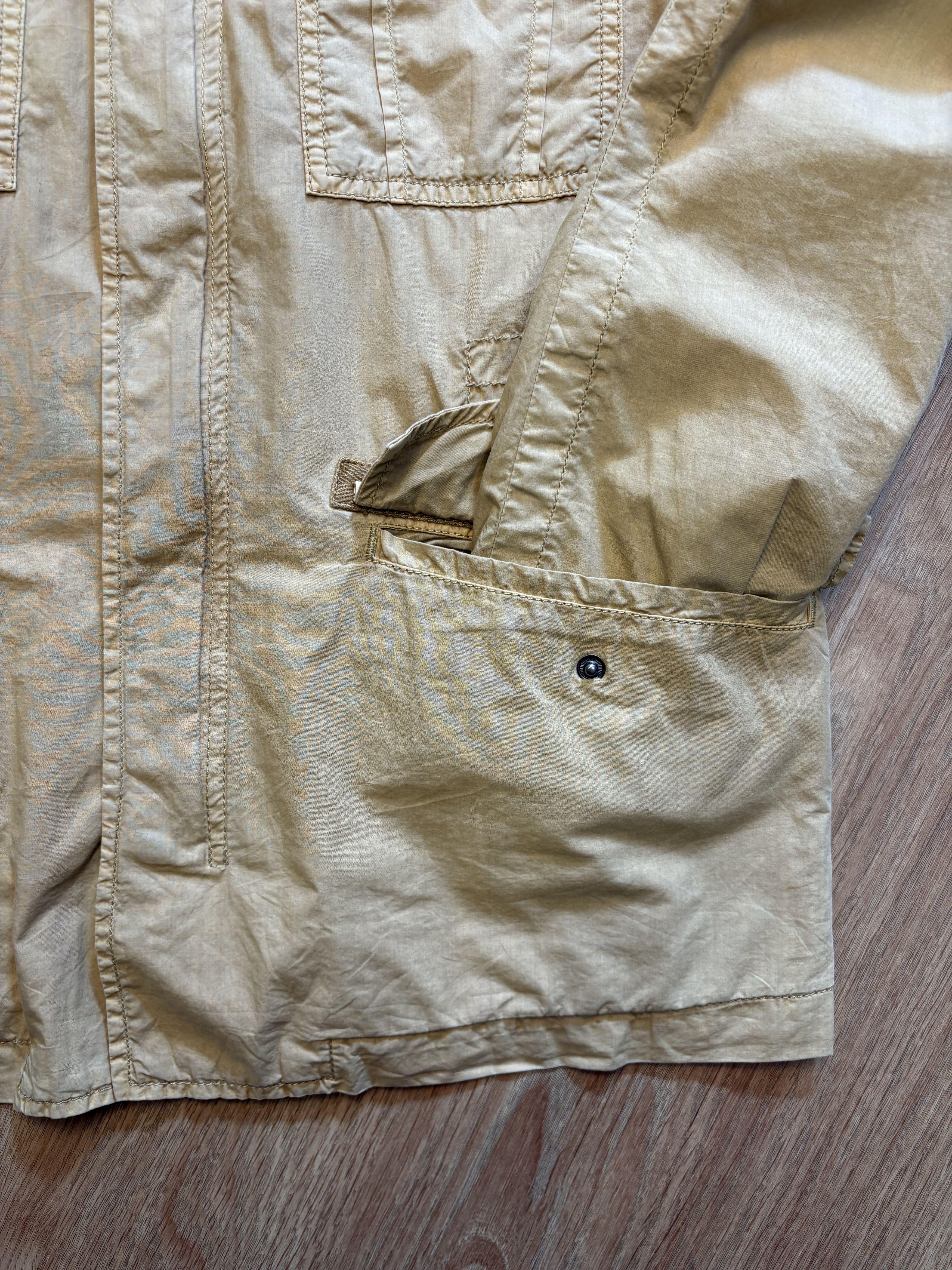 Diesel Diesel Industry 2000s Beige Work Jacket (women's S) Size S / US 4 / IT 40 - 5 Thumbnail