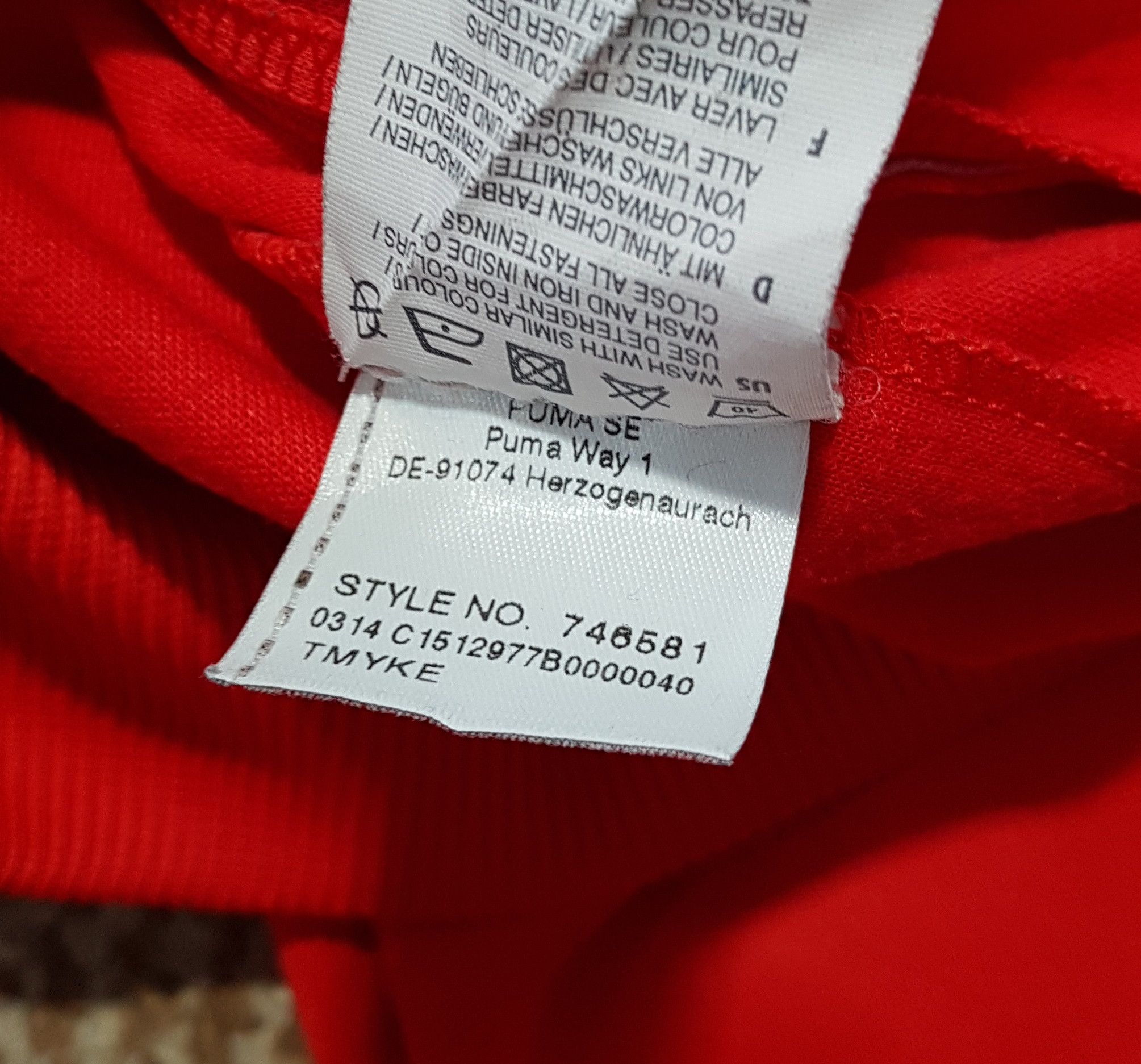Puma Puma Arsenal Full Zip Football Track Top Jacket sz S Size US S / EU 44-46 / 1 - 11 Thumbnail