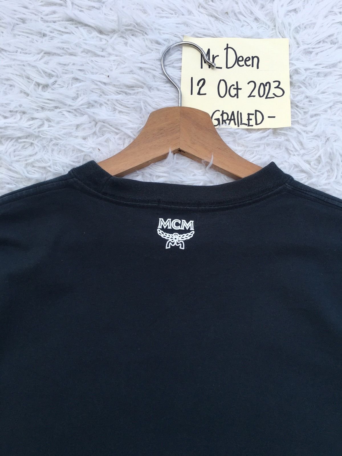 MCM Vintage MCM Logo Tshirt Size US L / EU 52-54 / 3 - 18 Thumbnail
