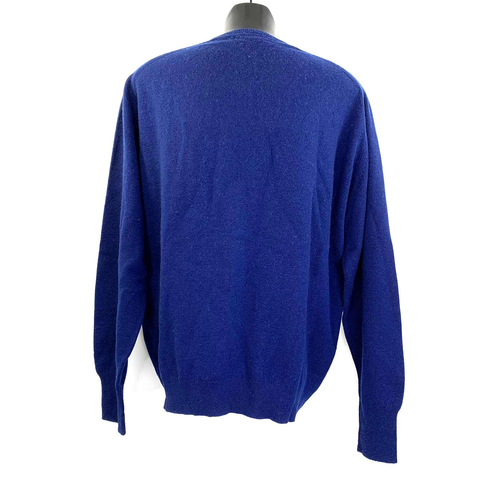 Lands' End Vintage Lands End Wool Crewneck Pullover Sweater Size US XL / EU 56 / 4 - 6 Thumbnail