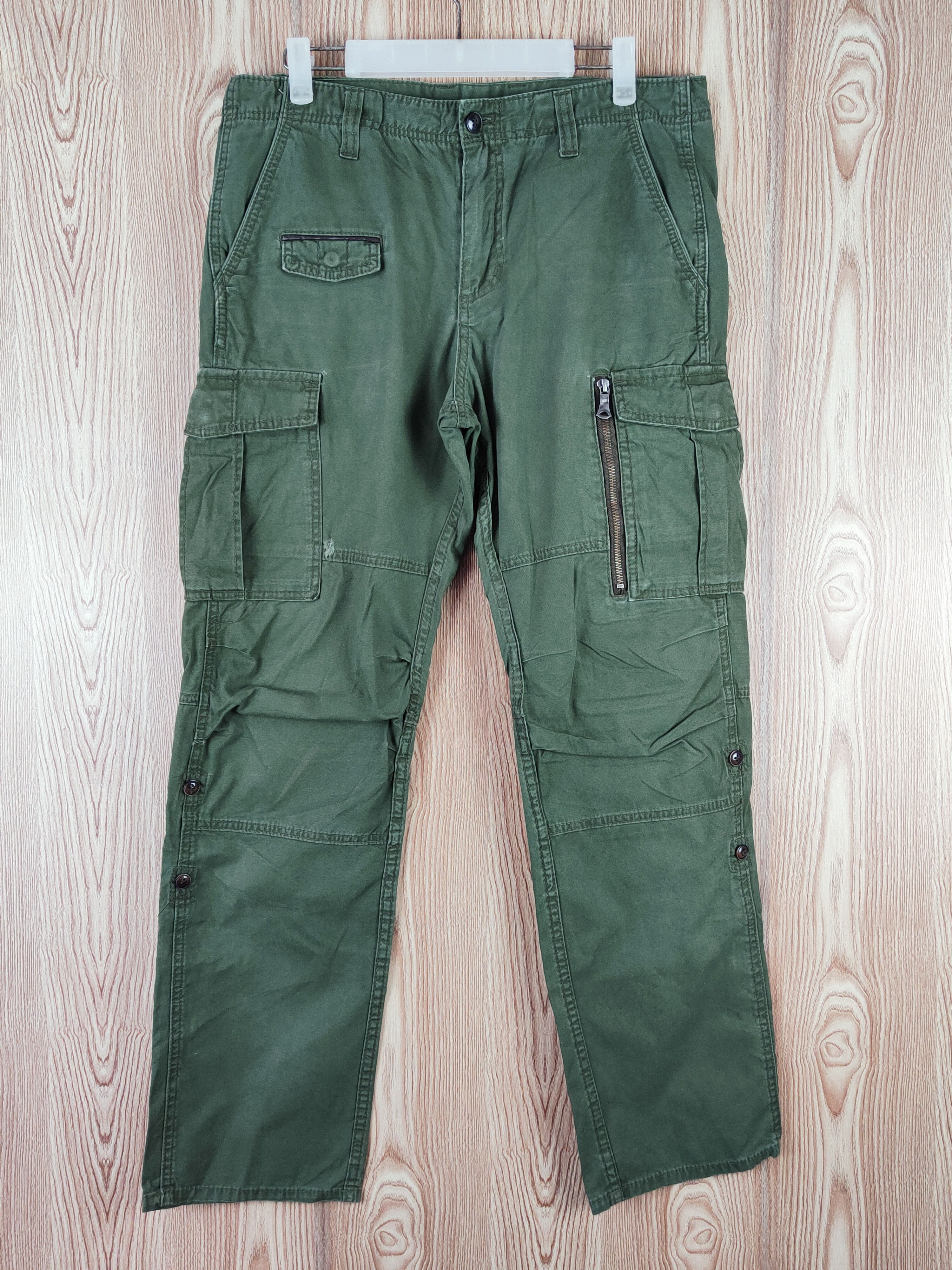 Takeo Kikuchi TK takeo kikuchi Mixpice Multipocket Cargo Pants #W014 Size US 32 / EU 48 - 1 Thumbnail