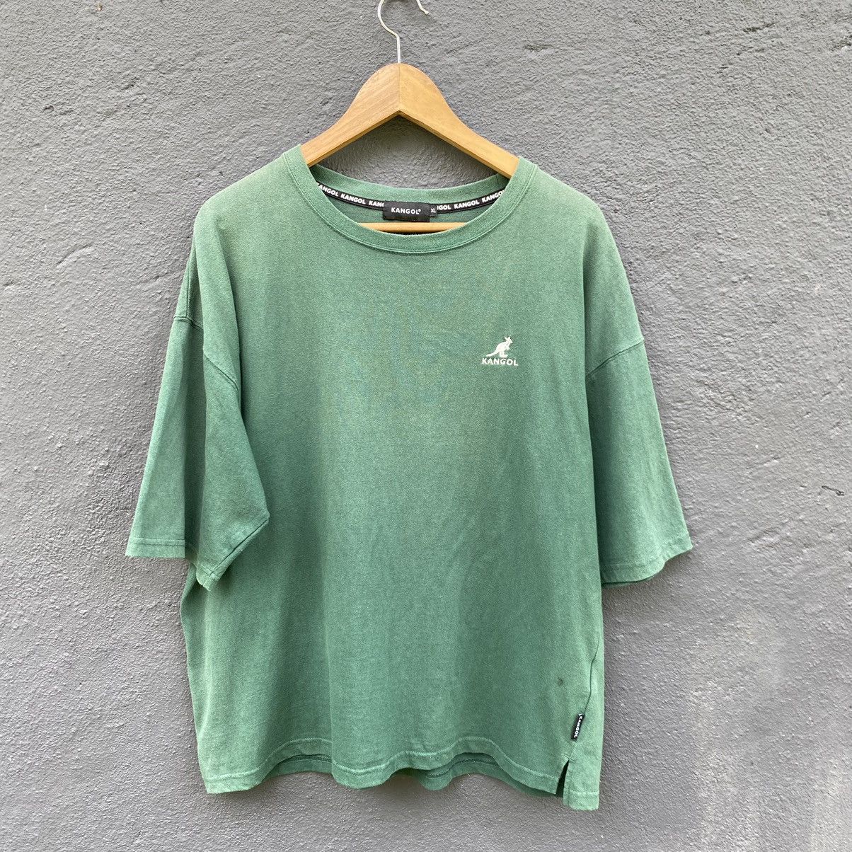 Kangol Thrashed Faded Vintage Kangol Embroidered ERD GRUNGE TEE Size US XL / EU 56 / 4 - 2 Thumbnail