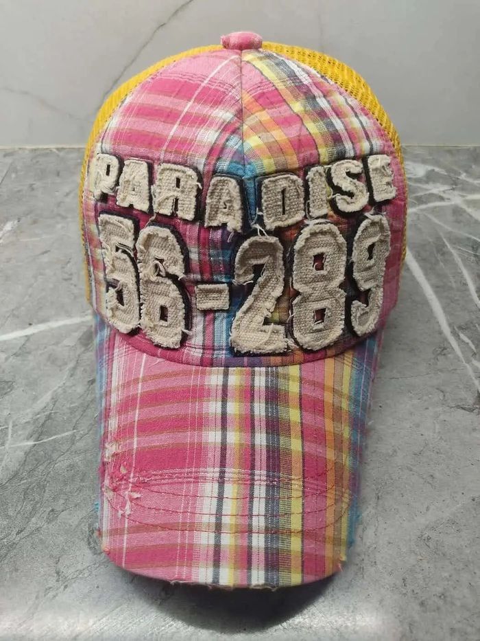 Japanese Brand Vintage Paradise 56-289 Truckerhat Distressed Style Cap Size ONE SIZE - 2 Thumbnail
