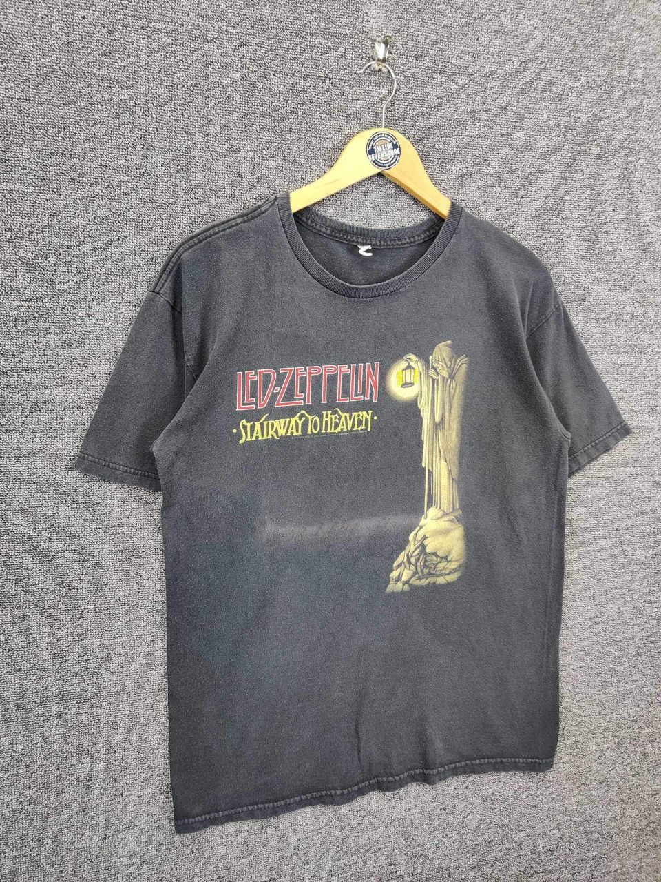 Band Tees Vintage Led Zeppelin Stairway To Heaven Tee Tshirt Size US M / EU 48-50 / 2 - 5 Thumbnail