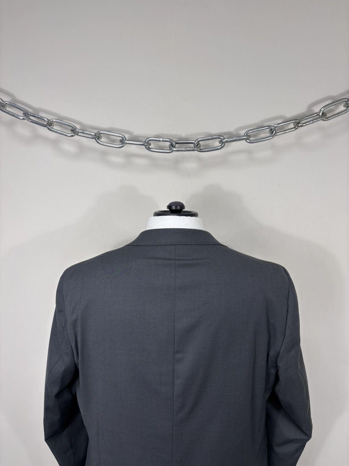 Other Linea Sartoriale Milano NWT Men’s Grey Wool Blazer Jacket Size 46R - 13 Thumbnail