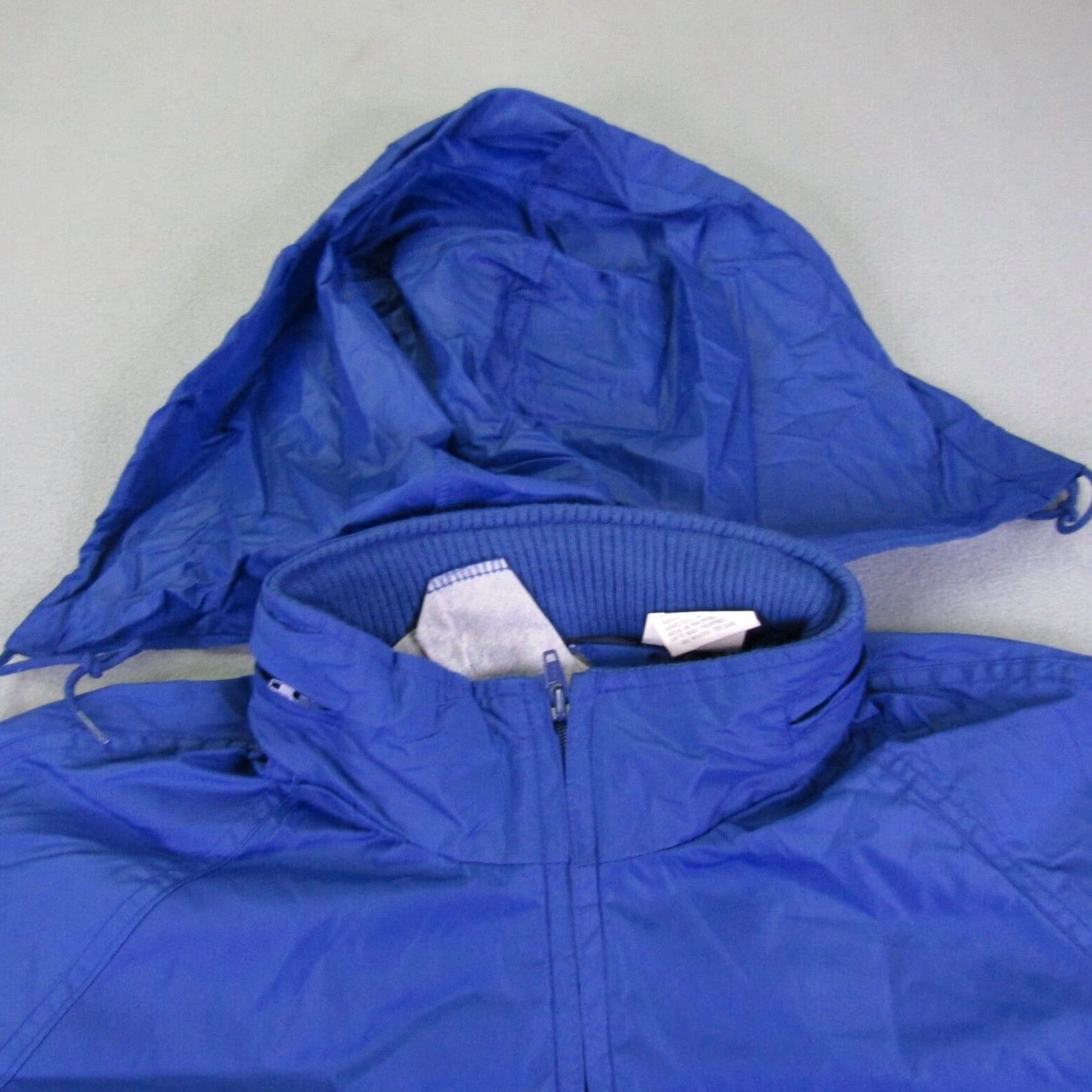 Vintage VINTAGE Woolrich Jacket Mens Large Windbreaker Coat Full Zip Hooded Packable 90s Blue Outdoor Mens Size US L / EU 52-54 / 3 - 2 Thumbnail