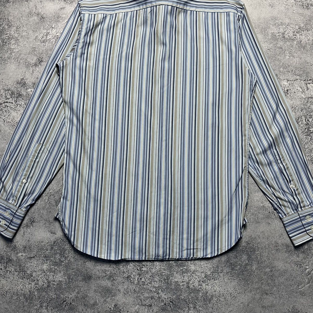 Aquascutum Vintage Aquascutum Striped Shirt Long Sleeve Button Up Size US L / EU 52-54 / 3 - 11 Thumbnail