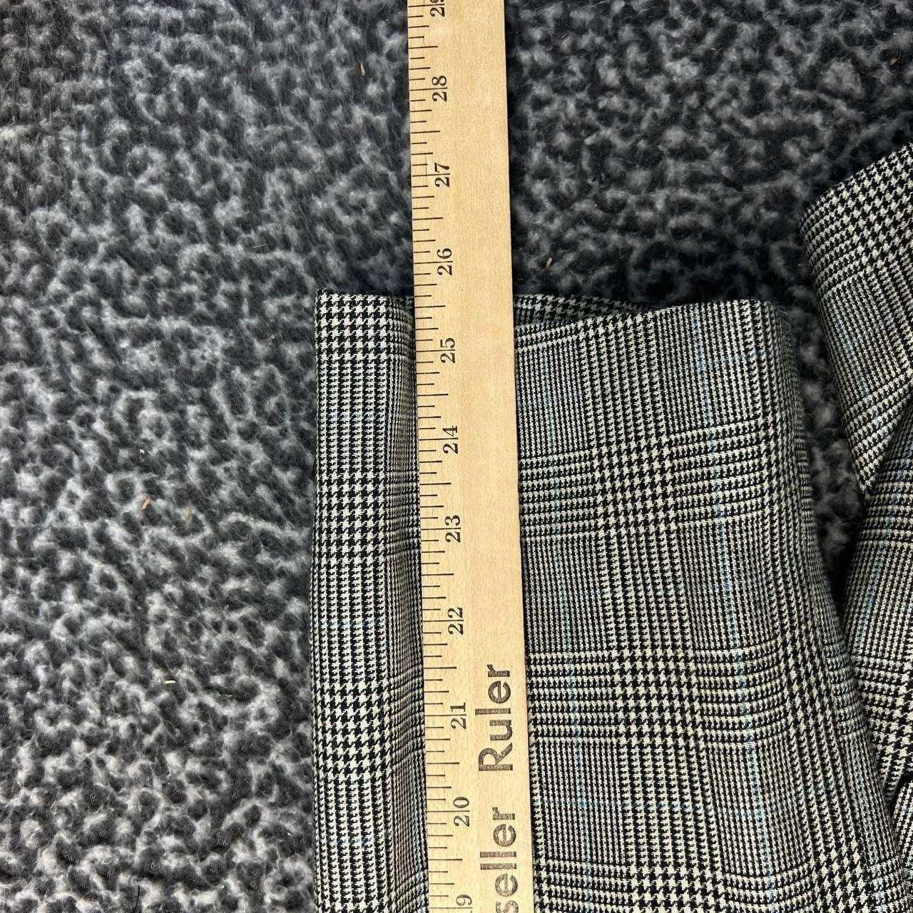 Lauren Ralph Lauren Lauren Ralph Lauren Blazer Men 48R Plaid 2 Button Silk Wool Size 48R - 7 Thumbnail