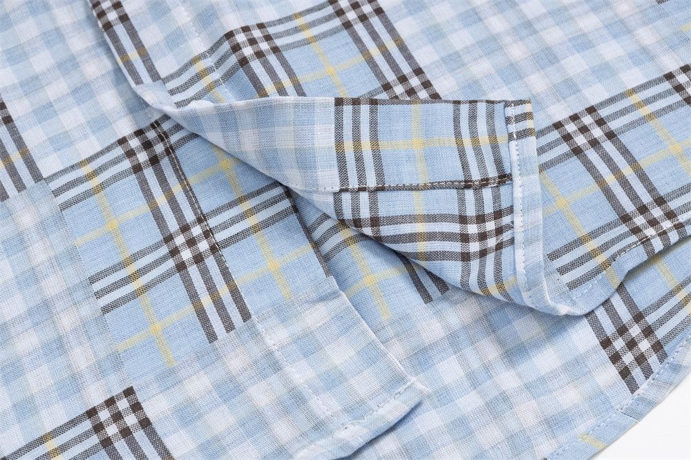 Vintage Men's Hip-Hop Style Plaid Shirt with Cartoon Puppy Design Size US M / EU 48-50 / 2 - 4 Thumbnail
