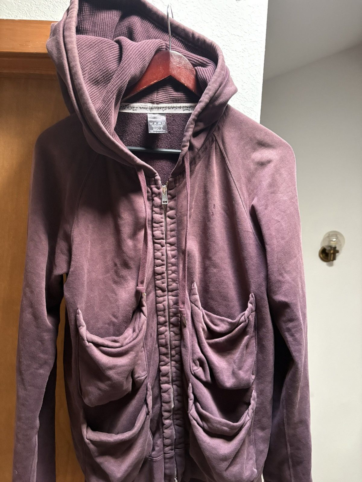 Number (N)ine Number (n)ine Re-issue 4 pocket thermal hoodie Size US L / EU 52-54 / 3 - 2 Thumbnail
