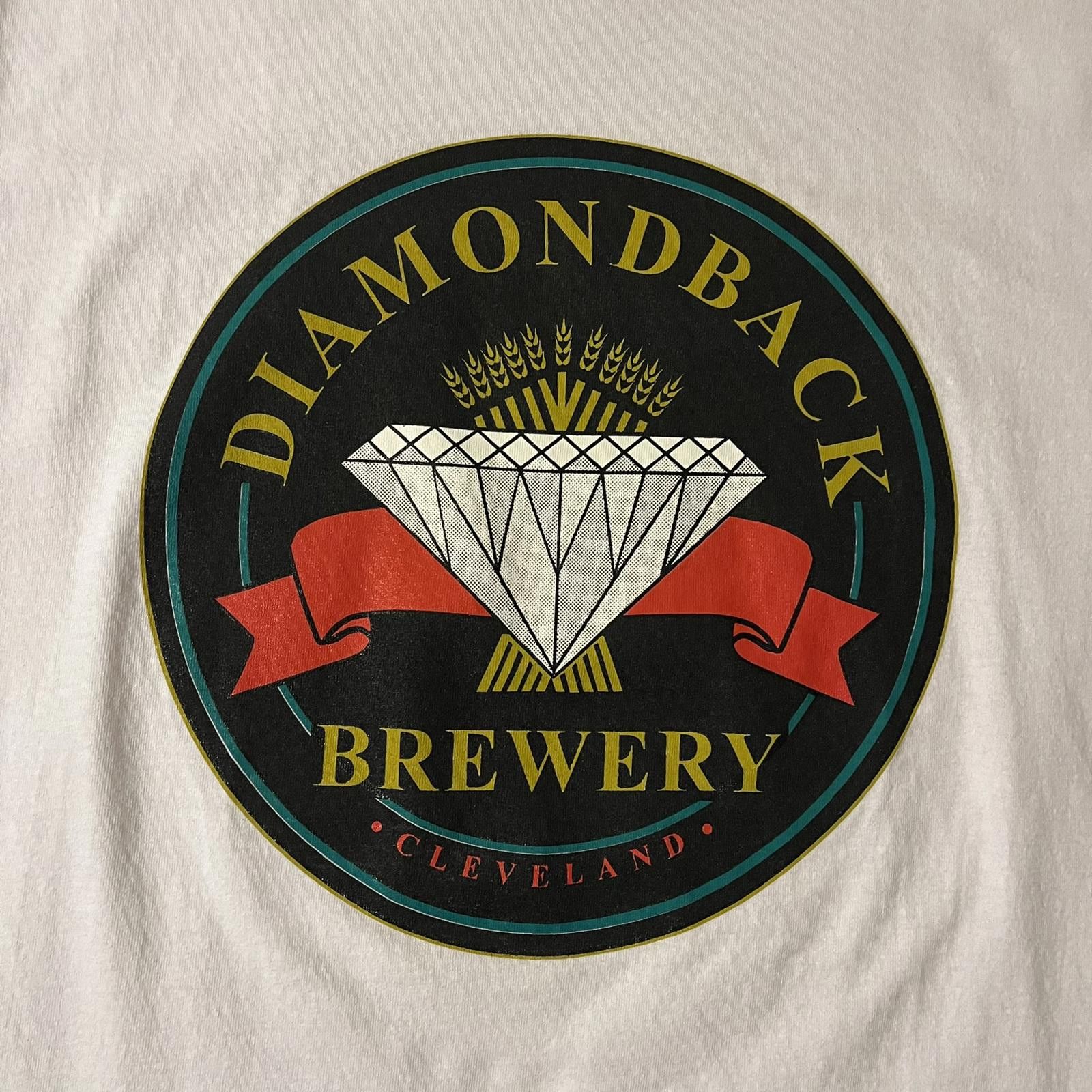 Anvil VTG 90s Diamondback Brewery Cleveland Logo Graphic Tee Size US XL / EU 56 / 4 - 3 Thumbnail