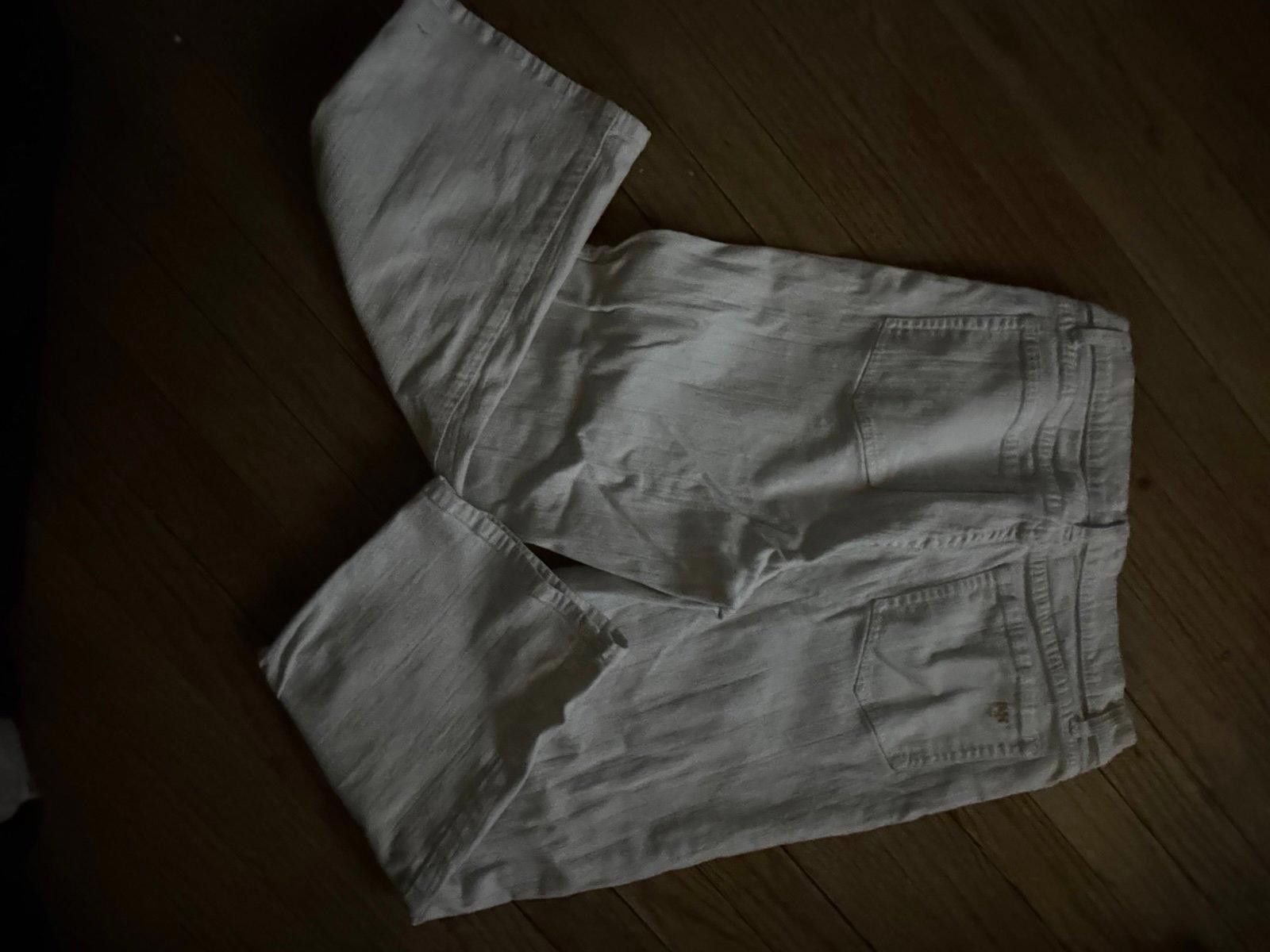 Designer White Skinny Jeans Women’s 12 Size 36" / US 14 / IT 50 - 2 Thumbnail