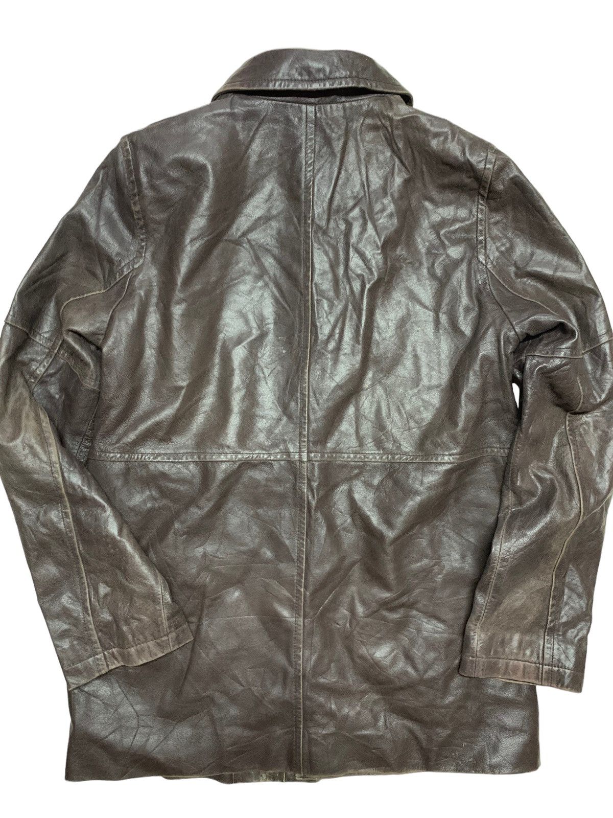 Hai Sporting Gear Vintage 80s brown real leather jacket Size S / US 4 / IT 40 - 8 Thumbnail