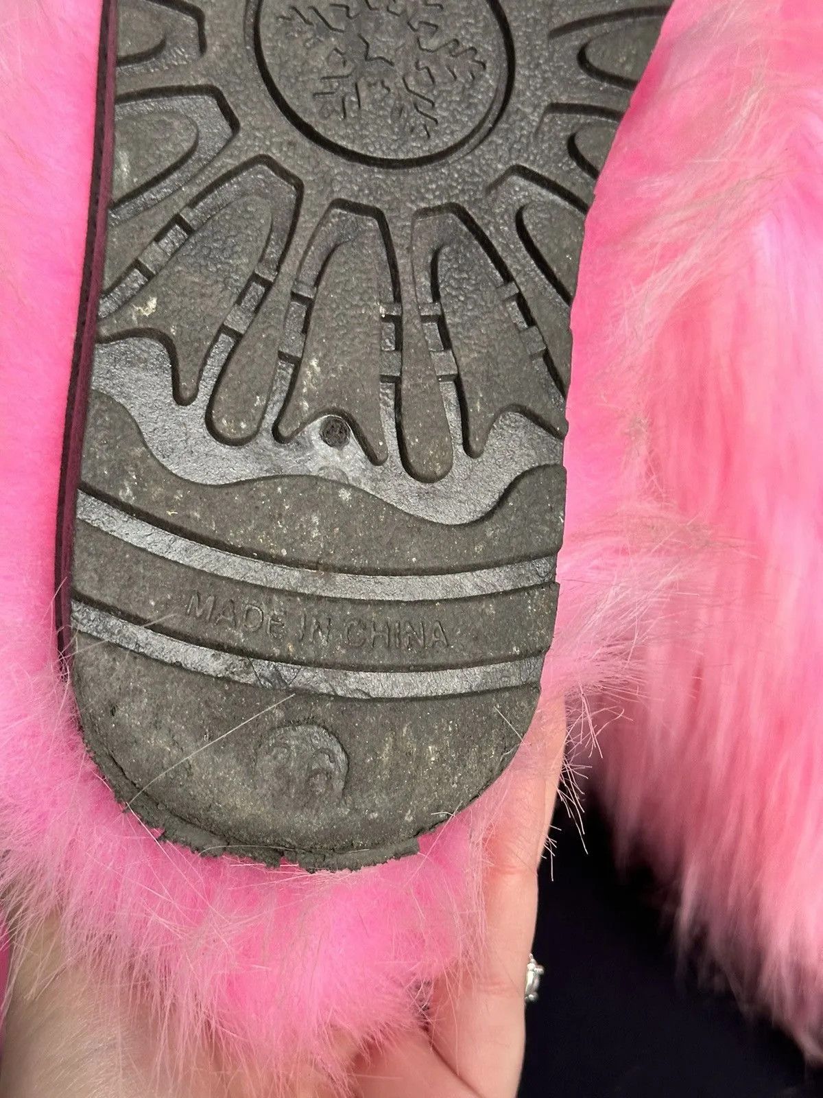 If Six Was Nine Wow😻IFSIXWASNINE FUR FAUX WINTER BOOTS VINTAGE JAPAN Y2K Size US 6 / IT 36 - 9 Thumbnail