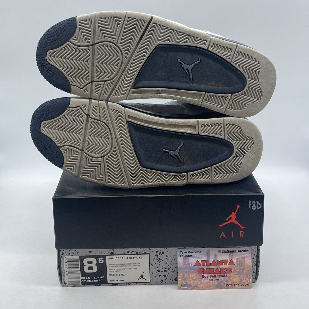 Jordan Brand Air Jordan 4 Columbia Size US 8.5 / EU 41-42 - 7 Thumbnail