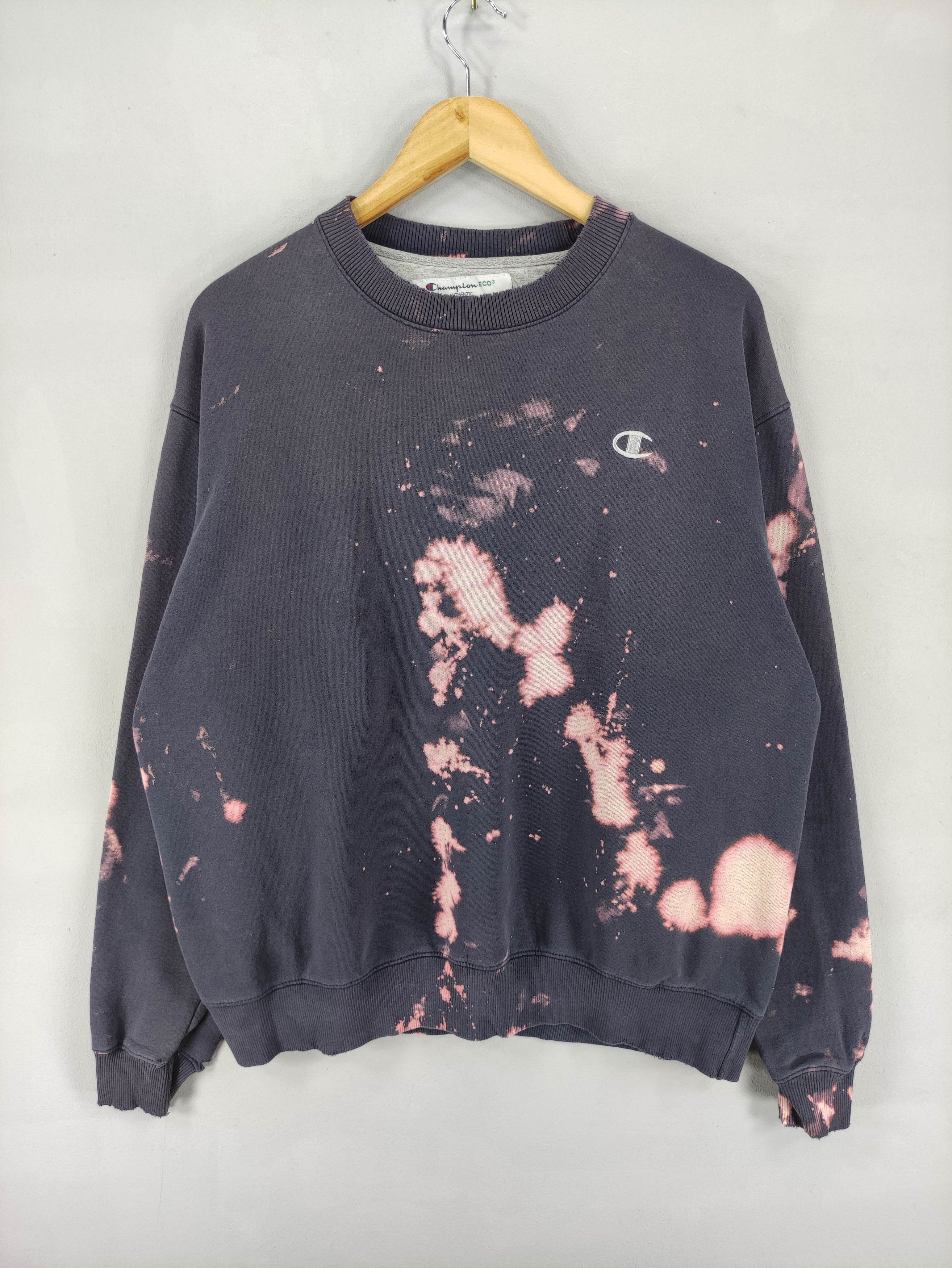 Champion Vintage Champion Acid Wash Distressed Sweatshirt Size US L / EU 52-54 / 3 - 1 Thumbnail