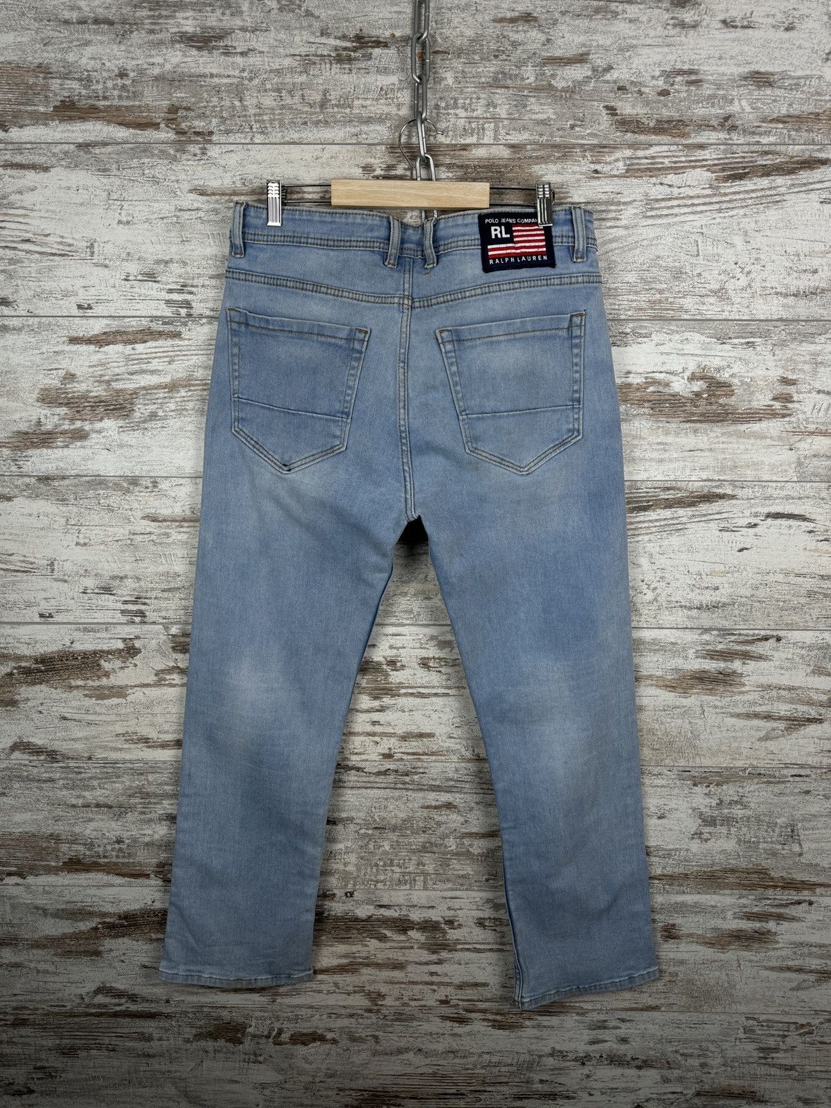 Vintage Mens Vintage Polo Bear Ralph Lauren jeans pants denim logo Size US 32 / EU 48 - 11 Thumbnail