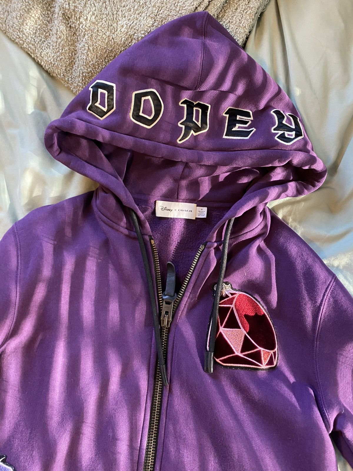 Coach × Disney DisneyxCoach Dopey Zip Up Hoodie Jacket Size M / US 6-8 / IT 42-44 - 1 Thumbnail