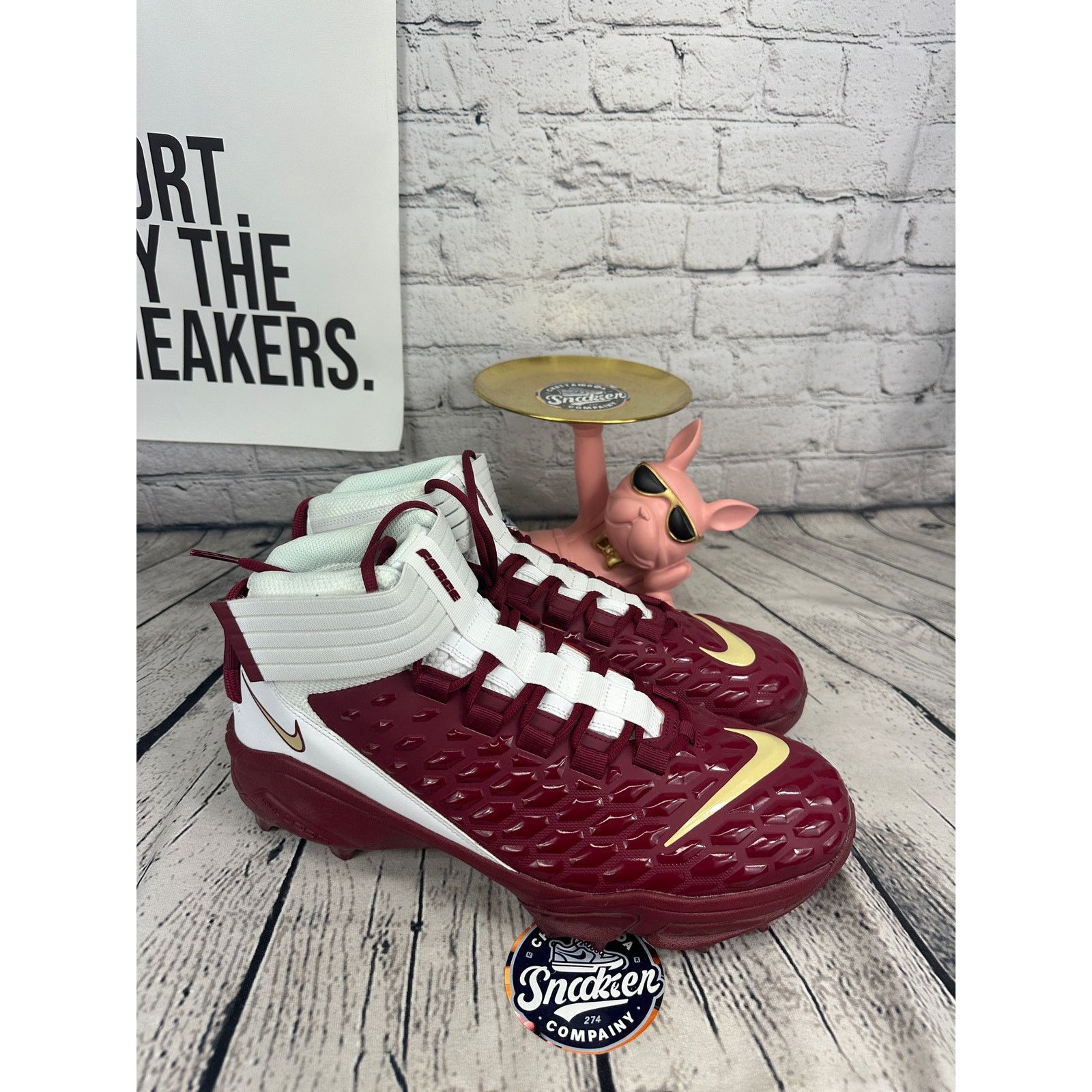 Nike Nike Force Savage Pro 2 Shark Football Cleats Mens 14.5 FSU Size US 14 / EU 47 - 5 Thumbnail