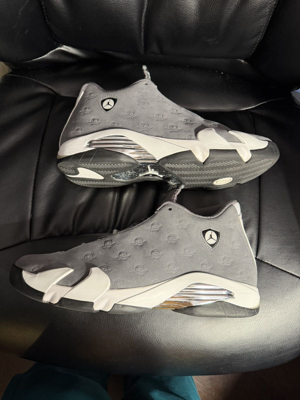 Jordan Brand Jordan 14 Oregon Ducks Promo Size 12.5 w/ Box Excellent Cond Size US 12.5 / EU 45-46 - 2 Thumbnail