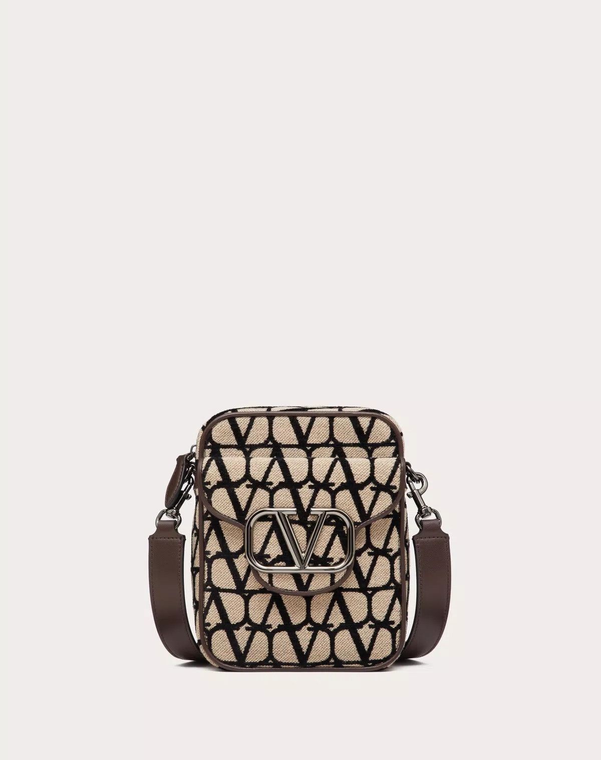 Valentino oc11z0725 Size: OS/ Toile Iconographe Bag in Melange/Black Size ONE SIZE - 1 Thumbnail
