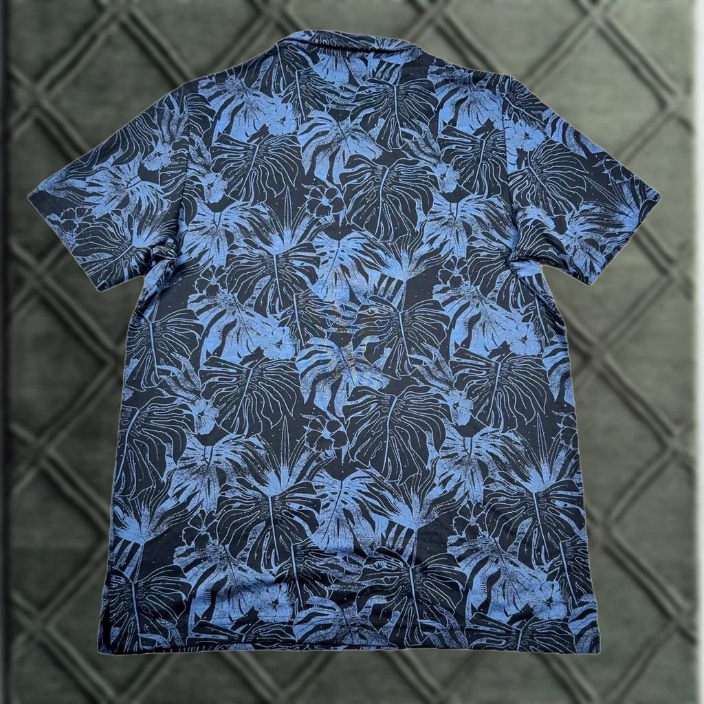 TravisMathew Travis Mathew Shirt Mens L Golf Polo Black Floral All Over Print Mainlanders Size US L / EU 52-54 / 3 - 1 Thumbnail