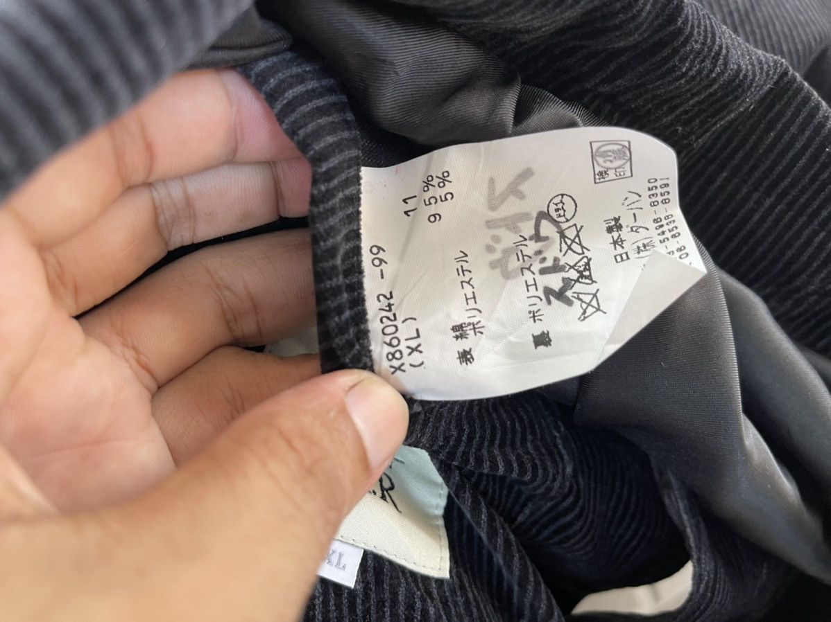Yohji Yamamoto 🔥 YOHJI YAMAMOTO CORDUROY DESIGN JACKET Size US L / EU 52-54 / 3 - 6 Thumbnail