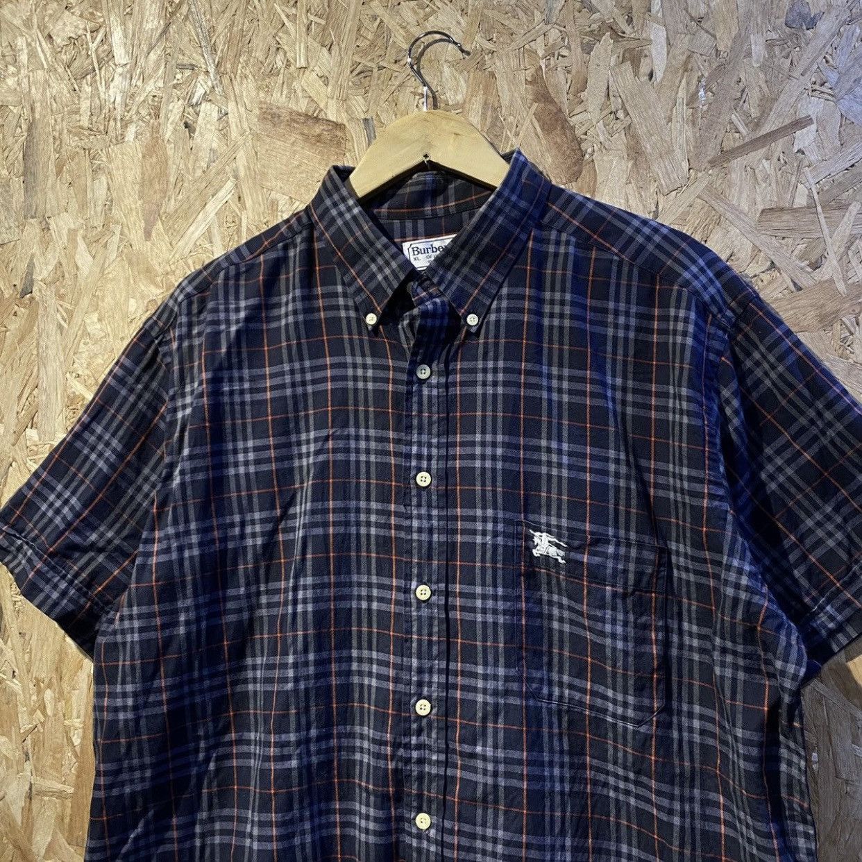 Burberry × Vintage Burberrys Luxury Brand Small Logo Design Shirt Size US XL / EU 56 / 4 - 3 Thumbnail