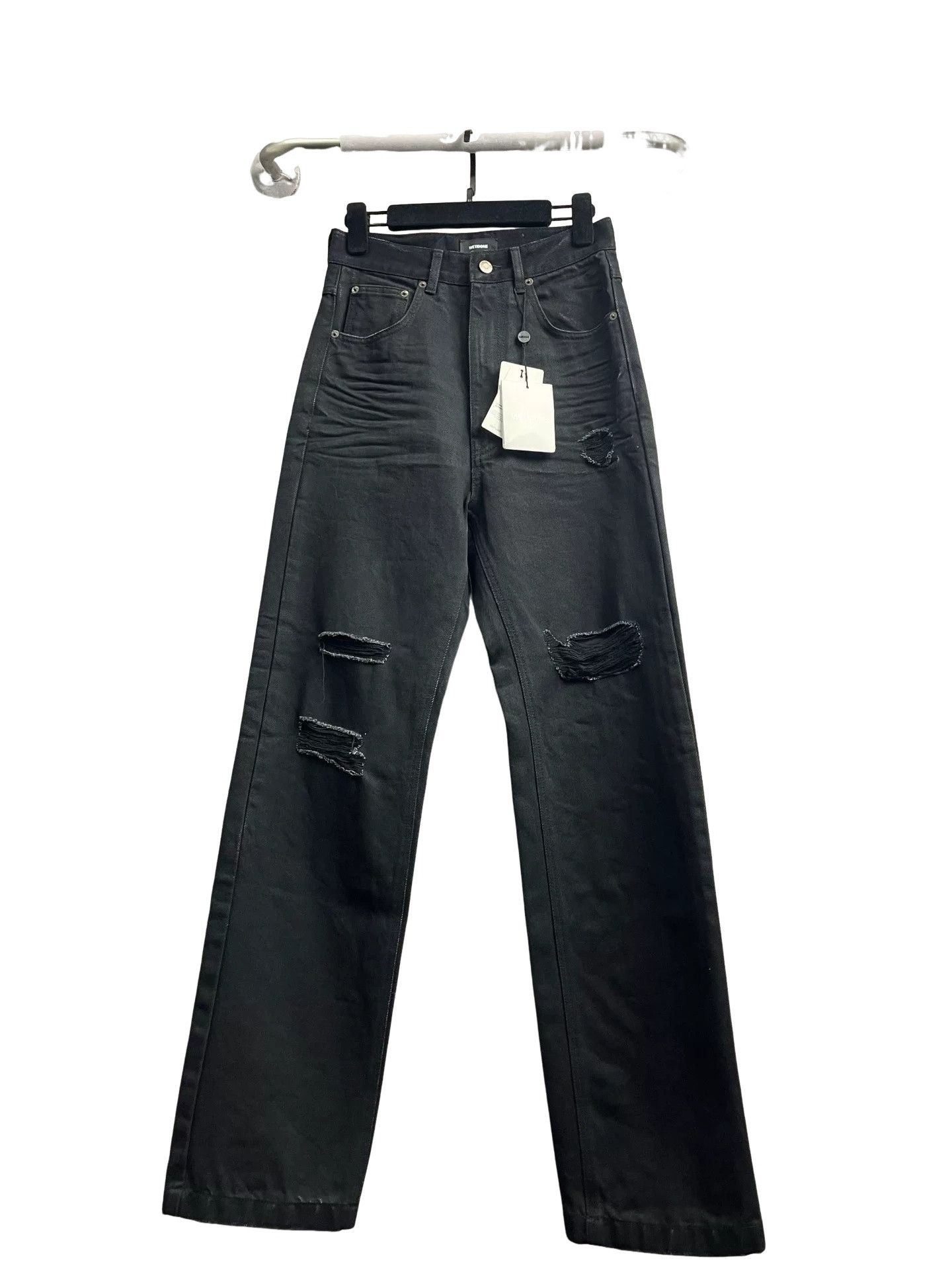 WE11DONE we11done Wavy Hem Pocket Jeans | Grailed