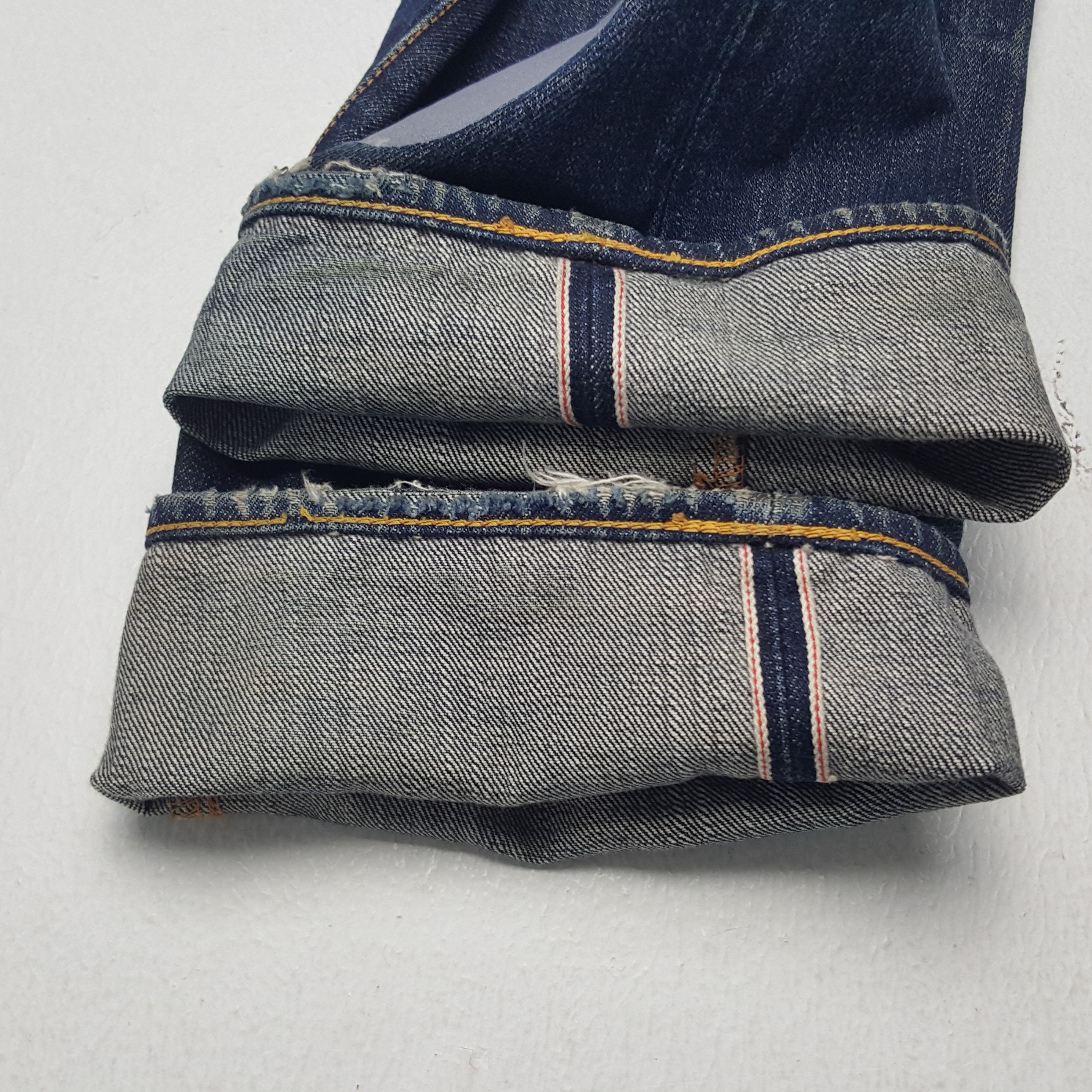 Evisu × Japanese Brand × Vintage Vintage Evisu Selvedge Japan Brand Daicock Custom Denim Jean Size US 30 / EU 46 - 14 Thumbnail
